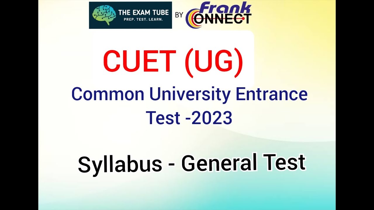 CUET 2023 General Test