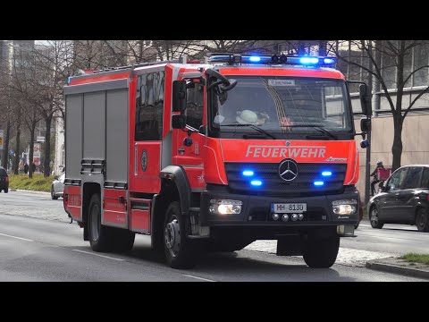 [Neueste Generation]  HLF 20 FF Groß-Flottbek || Feuerwehr Hamburg auf Blaulichtfahrt durch Hamburg