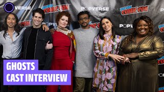 The Cast of Ghosts Discuss Season 2, Alberta's Past, Airfryers & More