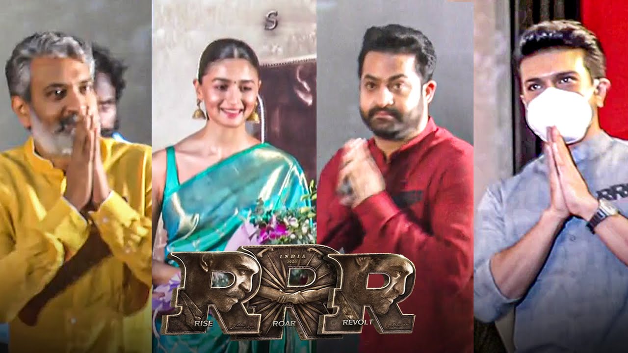 RRR Press Meet Live From Chennai | Jr NTR | Ram Charan | SS Rajamouli | Ajay Devgn | Alia Bhatt |
