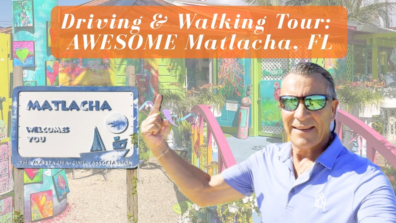 Путешествие по Матлаче, Флорида: автомобильная экскурсия и прогулка по общественному парку.