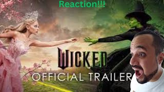 I COULDN'T HOLD BACK THE TEARS!!!! Wicked Trailer Reaction