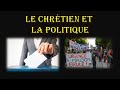 Le chrtien et la politique