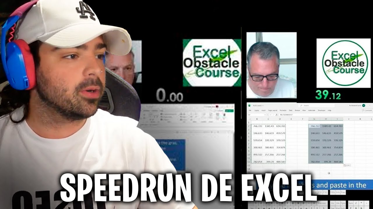 SPEEDRUN de EXCEL 😮 - BANANIROU - YouTube