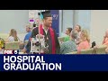 Heart transplant patient has graduation at hospital | FOX 5 News