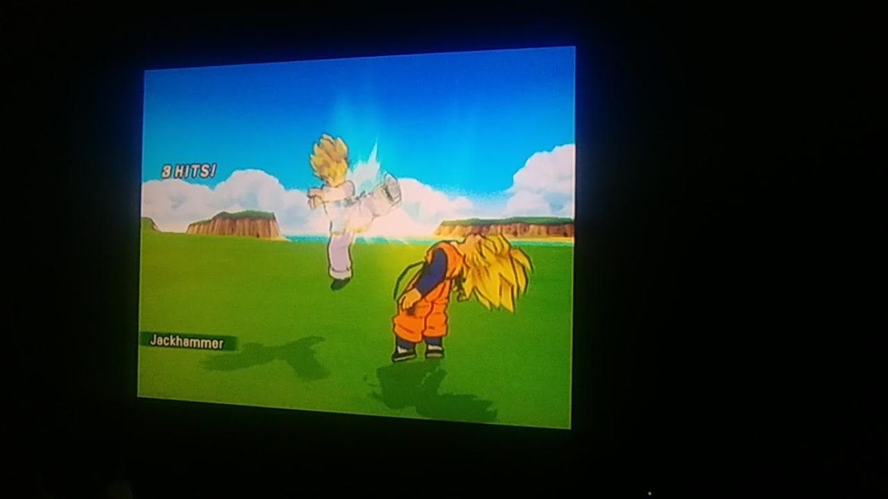Dragonball Z Budokai 2 Super Saiyan Goten Alt Jackhammer on Super Saiyan Goten Gyaku Ryona