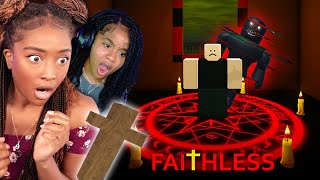 Casting Out Demons with my Sister is CRAZY!! | Roblox Faithless