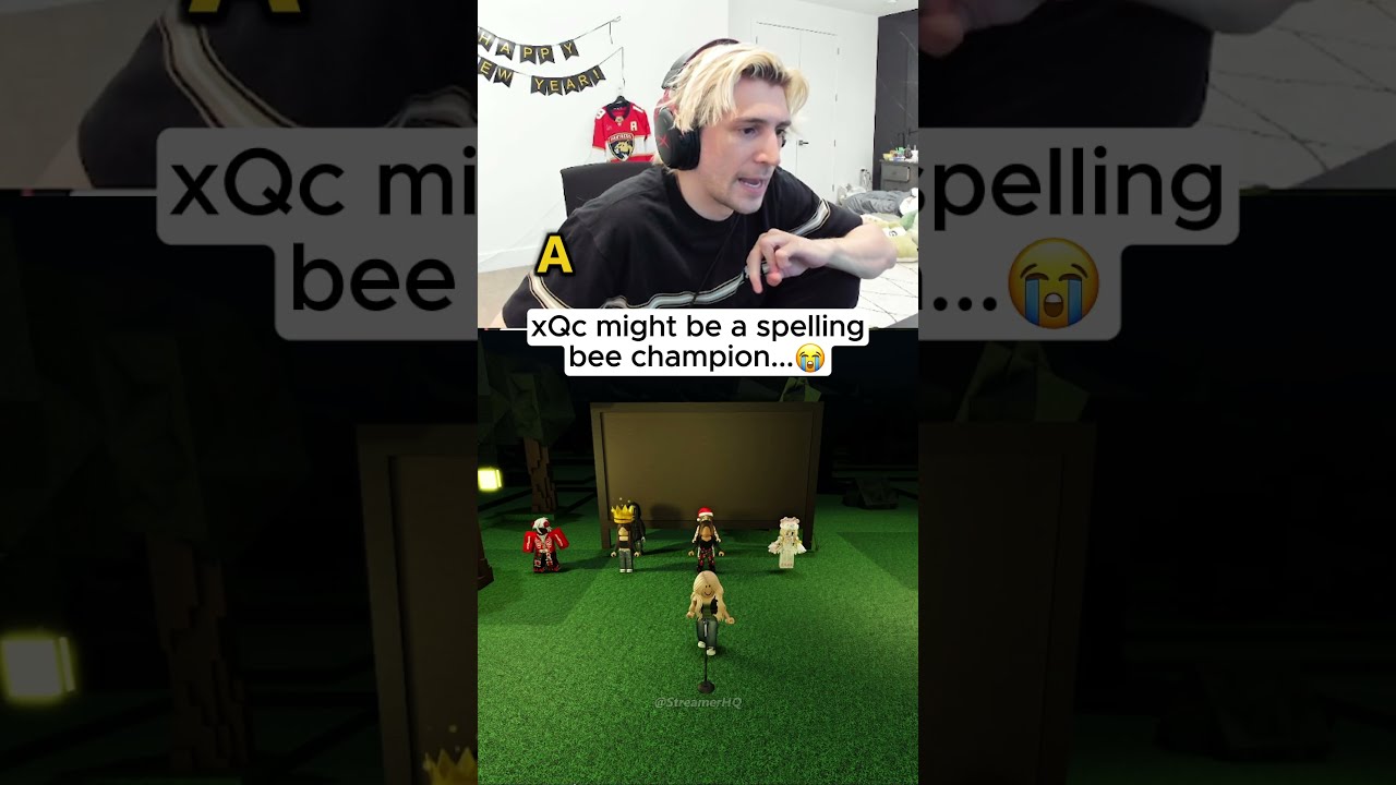 XQc Is A Spelling Bee Champion
