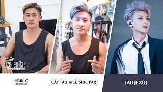 Cắt Tạo Kiểu Side Part Phong Cách Tao Exo Ubin-G