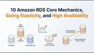 AWS SAA-C03 - 10 Amazon RDS Core Mechanics, Sizing Elasticity, and High Availability