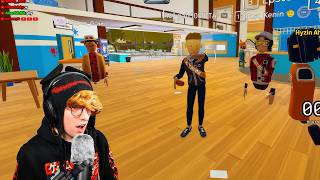 KreekCraft fan says the n word in Rec Rooms.. screenshot 2