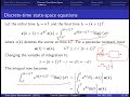 5.2. Discrete-Time State-Space Representation