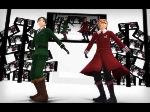 [MMD]Hi-Fi Raver(feat.Bulgaria&Romania)[APH]