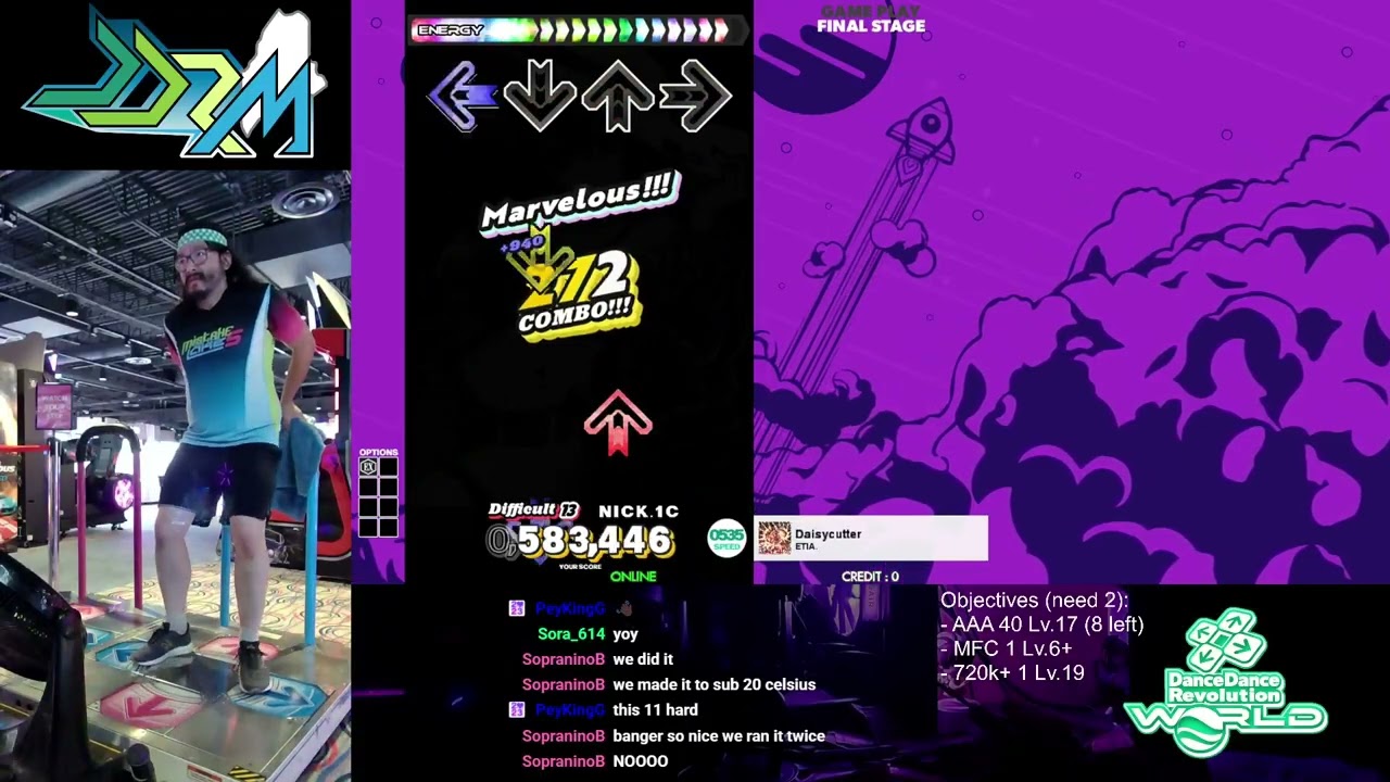 [DDR W - NICK.1C] Daisycutter [DSP 13] PFC 999,850