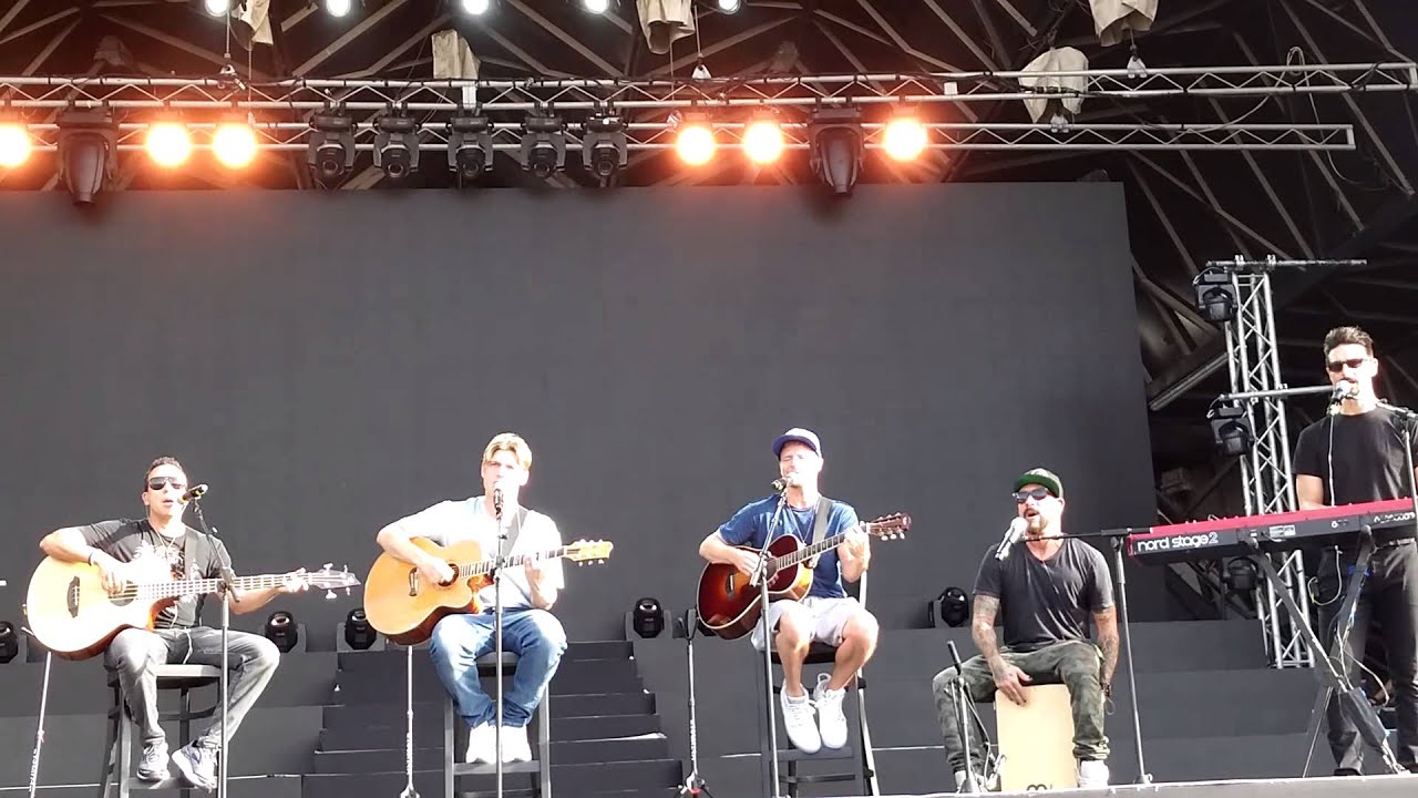 Backstreet boys sound check in Israel 19.5.15