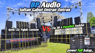 Intip Dapur Pacu \u0026 Spek BP AUDIO Cek Sound Ontran Ontran 38 Subwoofer..!!