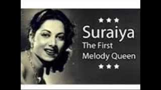 Jab se chale gaye  hain wo....Suraiya in Film Natak (1947)