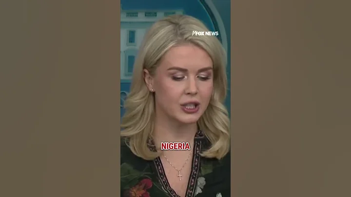 Karoline Leavitt addresses questions surrounding the Nigerian government #shorts #whitehouse