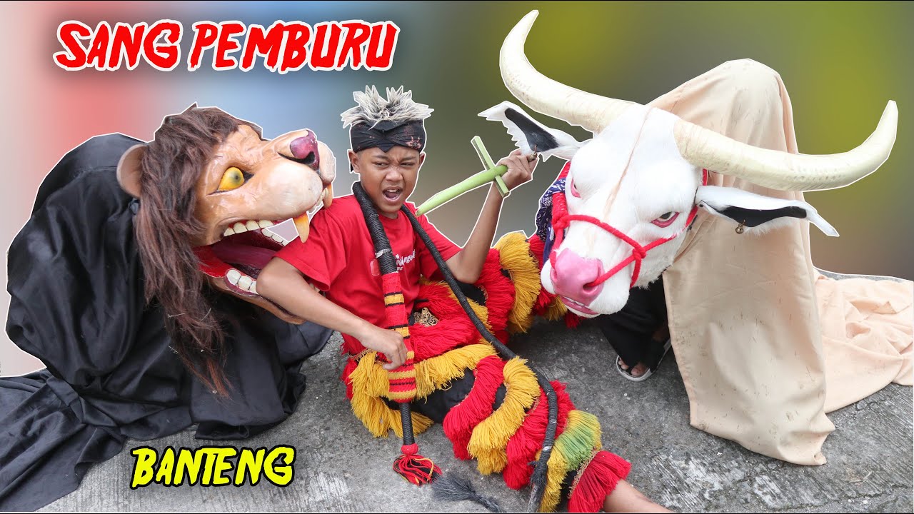 film pendek | RENDI SANG P3MBURU BANTENGAN KEBO BULE TAPI MALAH KETEMU BARONGAN ARGANI GALAK LEPAS