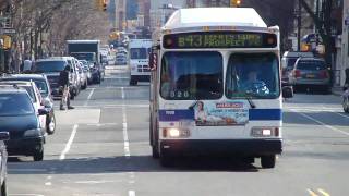 MTA NYCT Bus: 2003 Orion VII CNG B43 Bus #7608 on Manhattan Ave-Box St