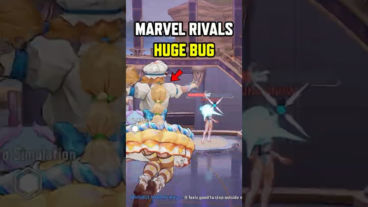 GAME BREAKING INVISIBLE WOMAN BUG IN MARVEL RIVALS 😭😭😭