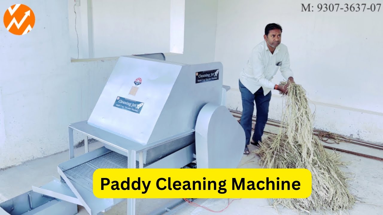 Paddy Cleaning Machine | Dhaan Saaf Karne Ki Machine #paddy #paddyrate ...