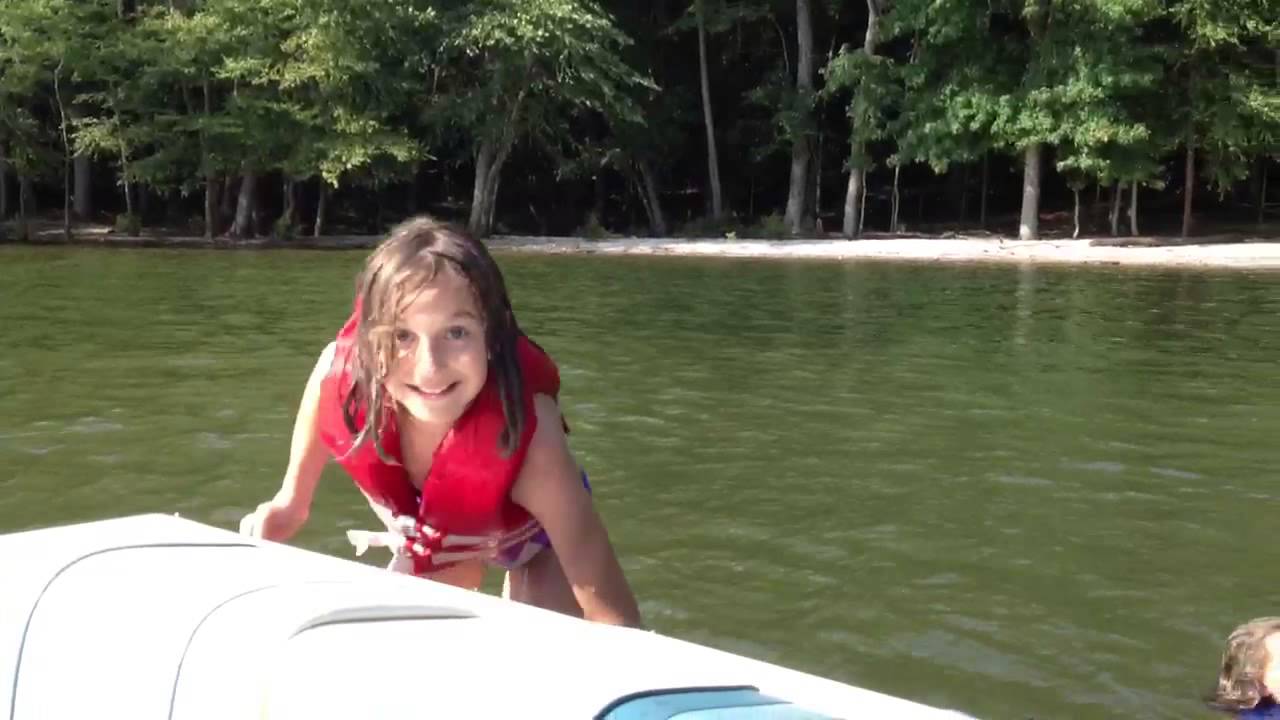 Kids jumping from boat YouTube