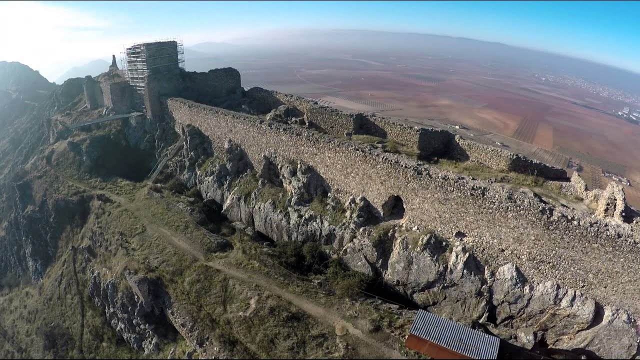 Castillo Peñas Negras Mora (Toledo) Dron 2,7K
