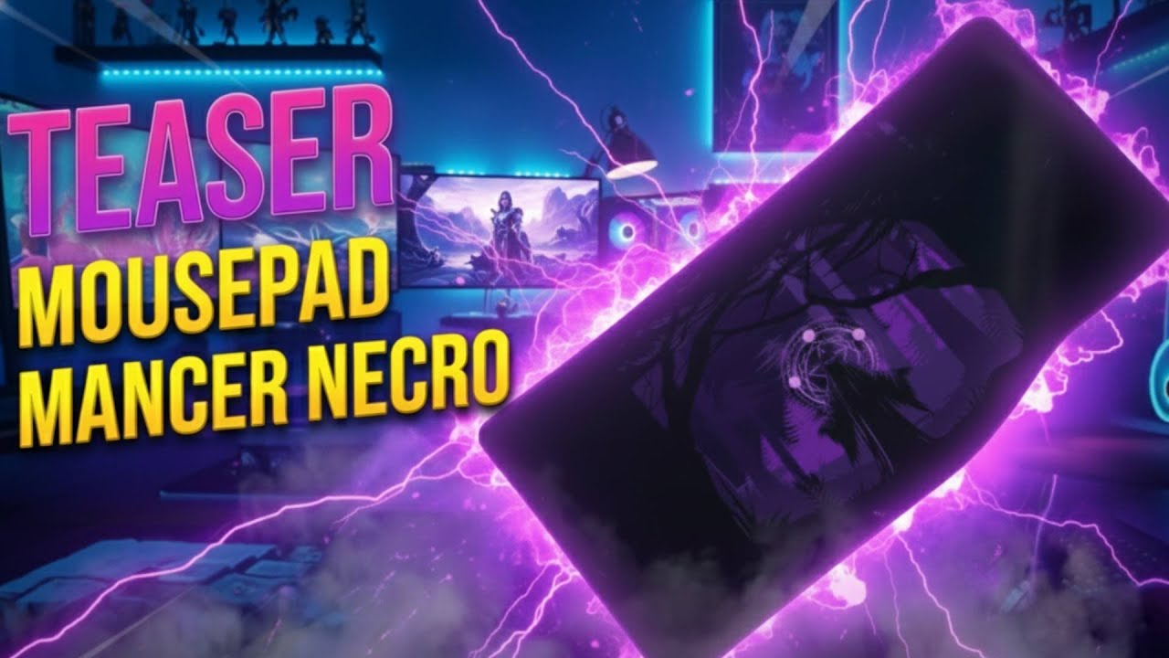 Teaser tMousepad Mancer Necro Purple Edition