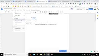 Inserting Bullets and Numbering - Google Docs