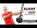 Електроакустична укулеле FLIGHT PETER MOSS SIGNATURE EQ-A CONCERT