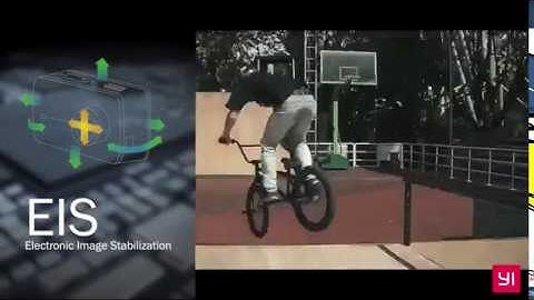 YI 4K Action Camera Bundled 3 Axis Gimbal Stabilizer Selfie Stick Bluetooth Remote Travel CaseUS Edi