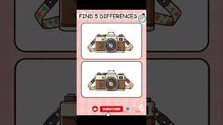 #short Find the 5 Differences Challenge | Find 5 Points #83