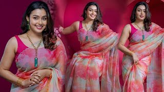 Mokksha New Saree Outfits