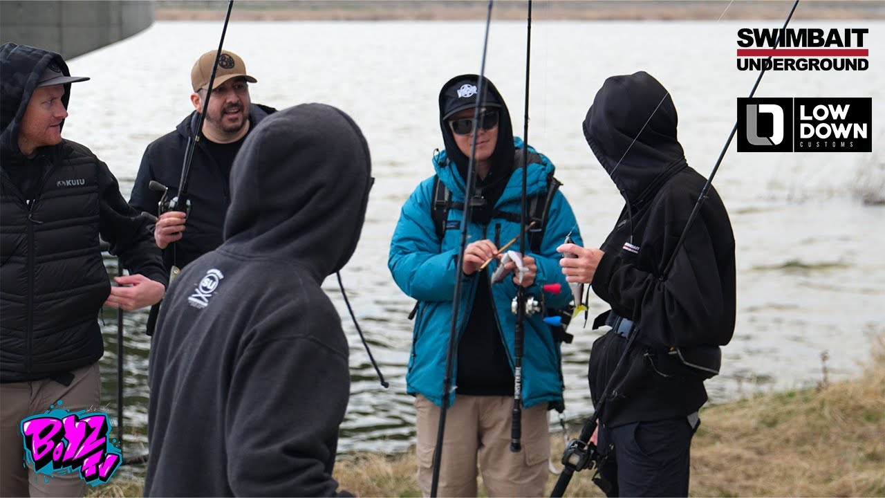 Boyz TV - Fishing with SWIMBAITUNDERGROUND & LOWDOWNCUSTOMS