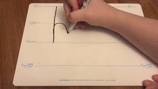 Lowercase h - Letter Formation