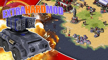 Red Alert 2 - Cuban IFV vs 7 Brutal Ai  - Extra Hard Mod