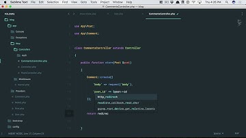 Laravel From Scratch: Part 16 - Add Comments The Way The Client Requests