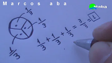 Como calcular um terço de 4 anos?