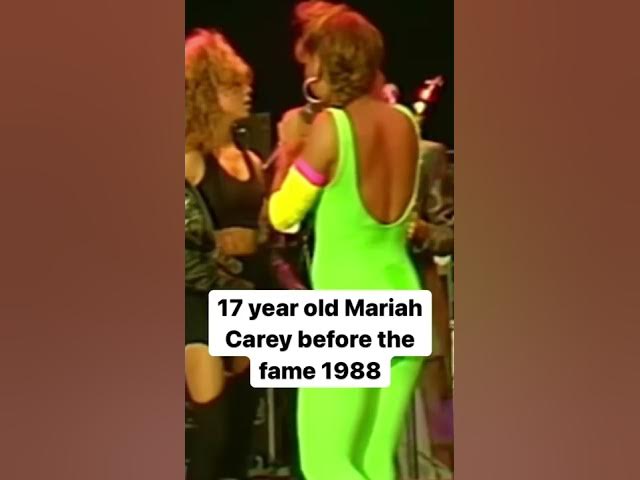 mariah carey before the fame 1988 #shorts