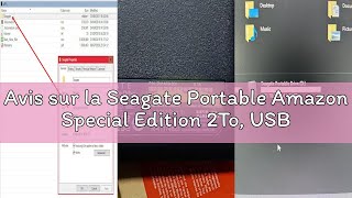 Avis Sur La Seagate Portable Amazon Special Edition 2To, Usb 3,0 Portable Disque Dur Externe Pour Ma