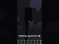Minecraft HUGE Nether Portal… Then I Broke It With a GLITCH! 😱🔥