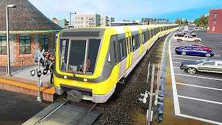 Train Driving Sim 3D - New York - Level 1 Success screenshot 1