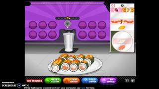 Cool Math Games/ Papa's Sushiria