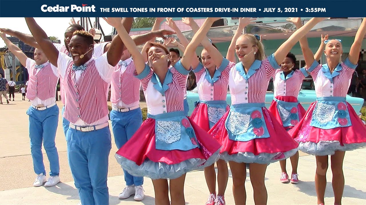 THE SWELL TONES UP CLOSE! Blue Cast Cedar Point 2021 | amusement420