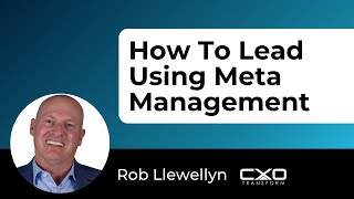 Meta Management: Is Your Business Transformation a House of Cards?
