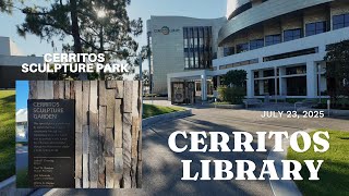 CERRITOS LIBRARY & SCULPTURE PARK IN SOUTHERN, CA | 2025