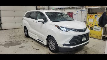 2022 Toyota Sienna VMI Wheelchair Ramp Tutorial