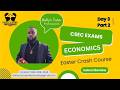 Bally's CSEC Economics Crash Course Day 3 Part 2