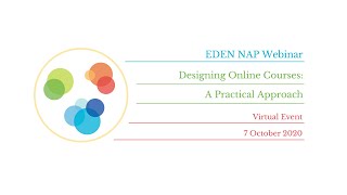 Designing Online Courses: A Practical Approach